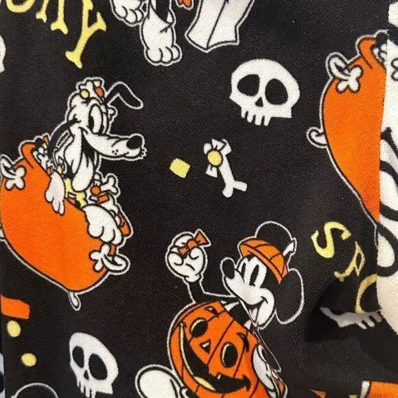 Disney’s Ladies Mickey/Minnie Halloween Sleep Jogger.Halloween Pajama Pants - - Picture 6 of 9